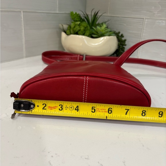 HOBO Red Leather Crossbody Bag - Picture 7 of 11